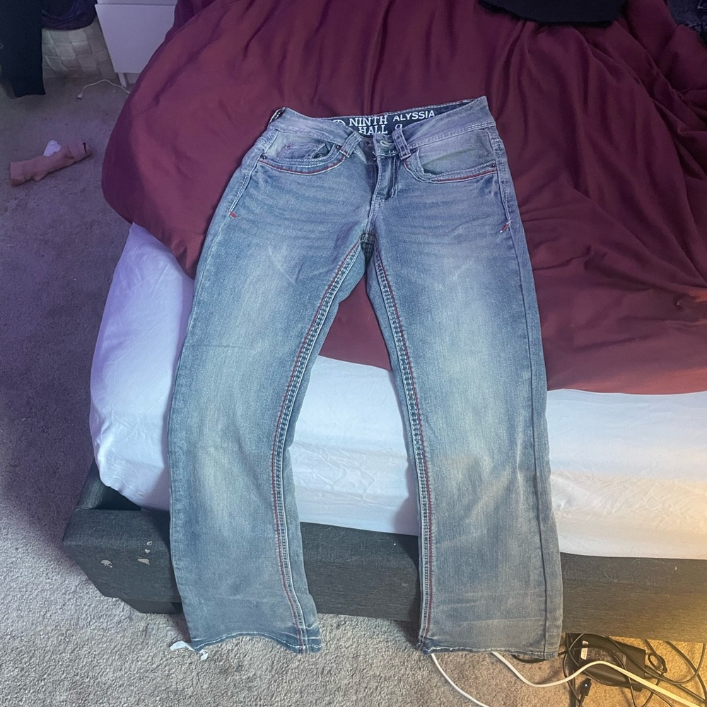 Alyssa Women's Straight Leg Blue Jeans
